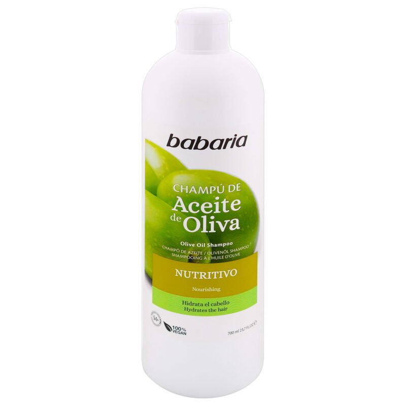 BABARIA  NUTRITIVO ACEITE OLIVA  CHAMPU FRASCO X 700 ML