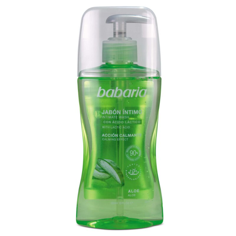 BABARIA JABON INTIMO ALOE FRASCO X 300 ML (ICOM)