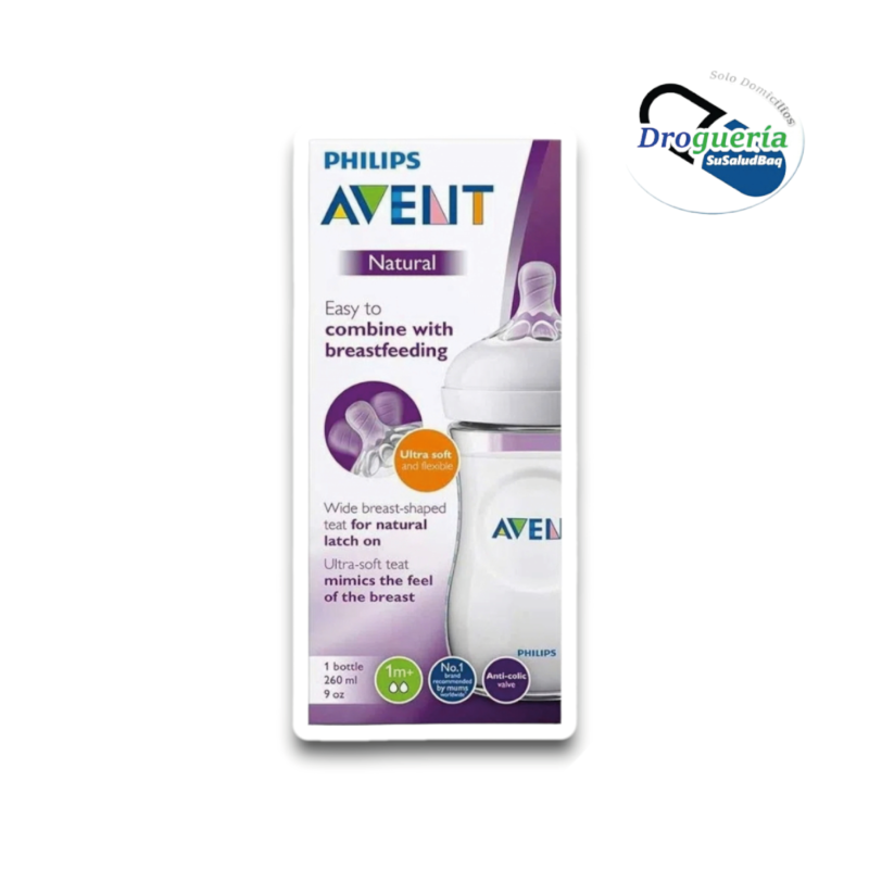 BIBERON PHILIPS AVENT NATURAL 1+ X 9 ONZAS (ZARAICA)
