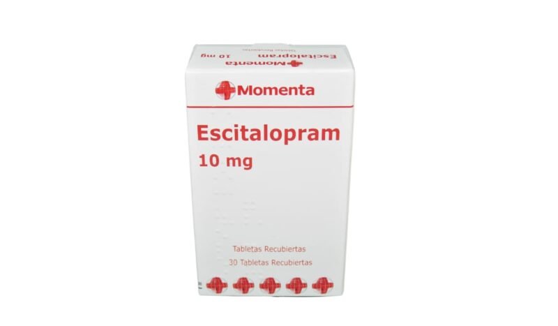 ESCITALOPRAM 10 MG CAJA X 30 TABLETAS (EUROFARMA MOMENTA)