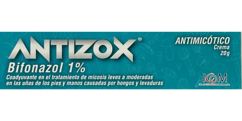ANTIZOX 1% CREMA BIFONAZOL TUBO X 20 GR (ICOM PHARMA)