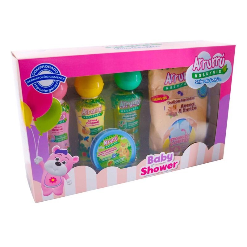 ARRURRU ESTUCHE ROSADO BABY SHOWER (BELLEZA EXPRESS)
