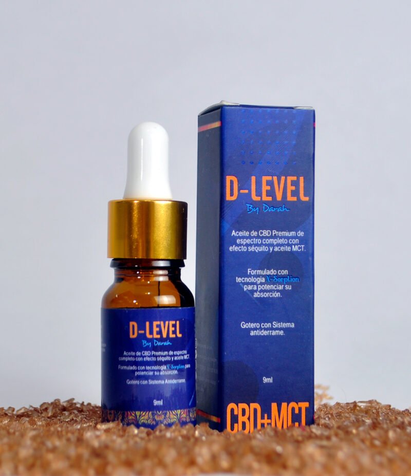 D LEVEL CBD GOTERO FRASCO X 9 ML