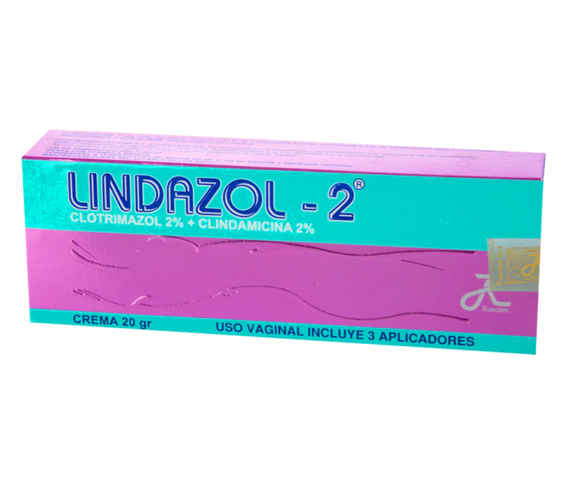 CLOTRIMAZOL CLINDAMICINA 2% LINDAZOL CREMA VAGINAL X 20 GR