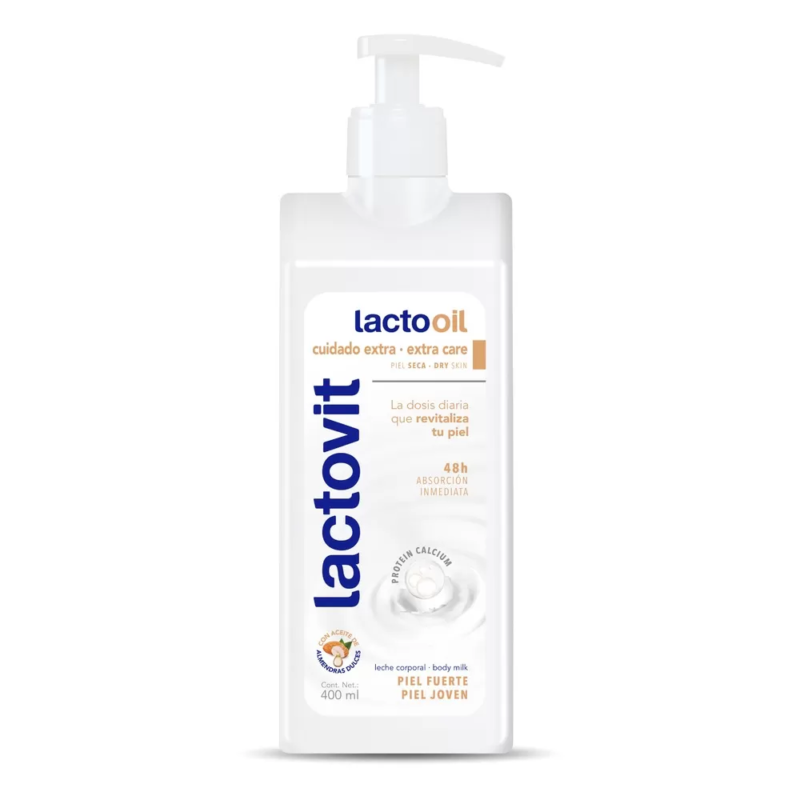 LACTOVIT LECHE CORPORAL LACTOOIL X 400 ML (BISONTE
