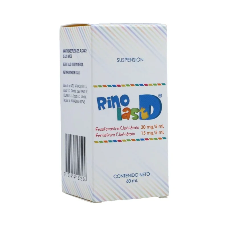 RINOLAST D SUSPENSION FRASCO X 60 ML (CHINOIN)