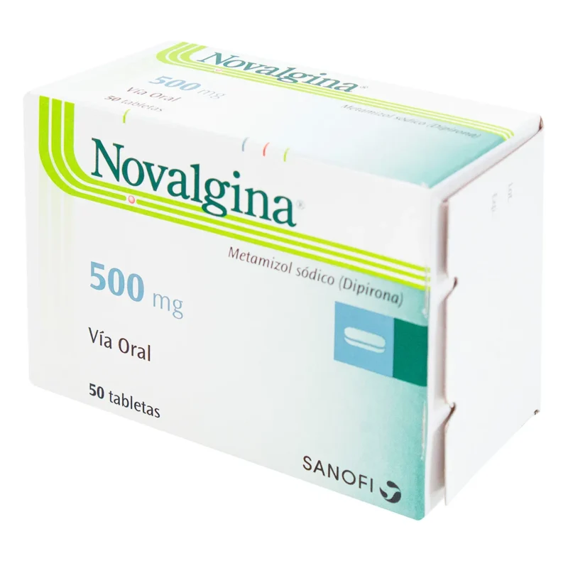 NOVALGINA 500 MG CAJA  X 50TABLETAS (OPELLA)