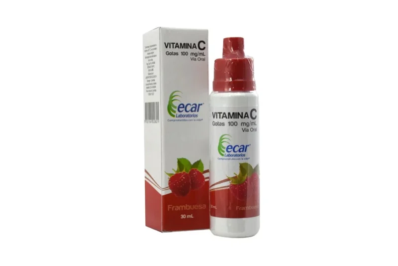VITAMINA C GOTAS 100 MG FRASCO X 30 ML (ECAR)