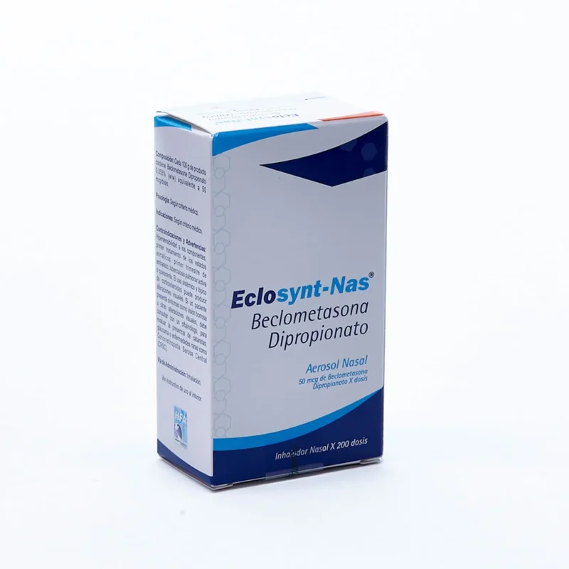 BECLOMETASONA 50 MCG NASAL ECLOSYNT FRASCO X 200 DOSIS (BCN)