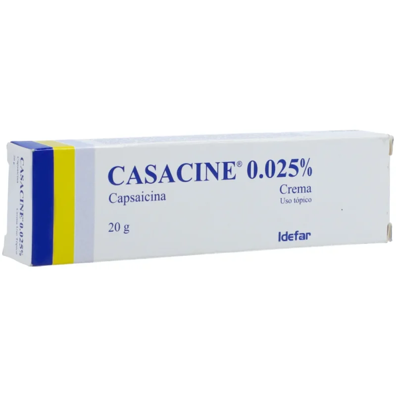 CASACINE 0.025 CREMA TUBO X 20 GR (IDEFAR)