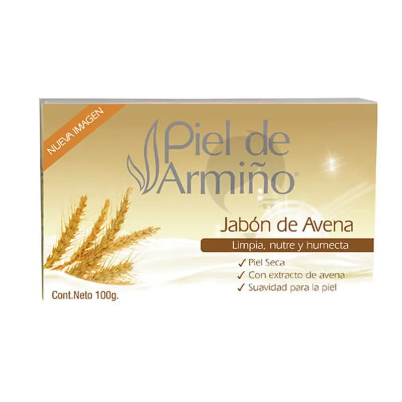 JABON DE AVENA PIEL ARMINO PASTA X 100 GR