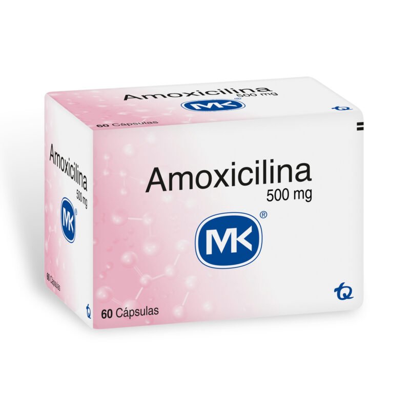 AMOXICILINA 500 MG CAJA X 60 CAPSULAS (MK)