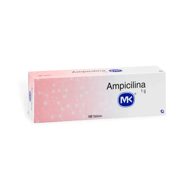 AMPICILINA 1 GR CAJA X 100 TABLETAS (MK)