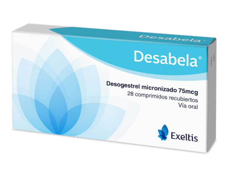 DESABELA 75 MCG CAJA X 28 TABLETAS (EXELTIS)