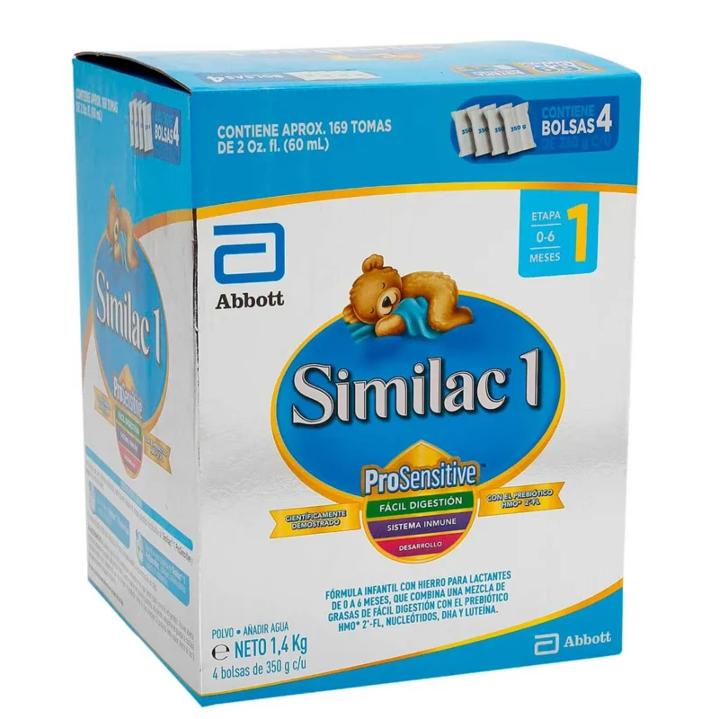 SIMILAC 1 IQ PROSENSITIVE CAJA X1400 GR (ABBOTT NUTRICION)