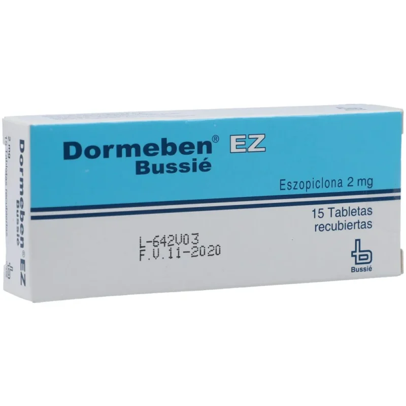 DORMEBEN EZ 2 MG CAJA X 15TABLETAS (BUSSIE)