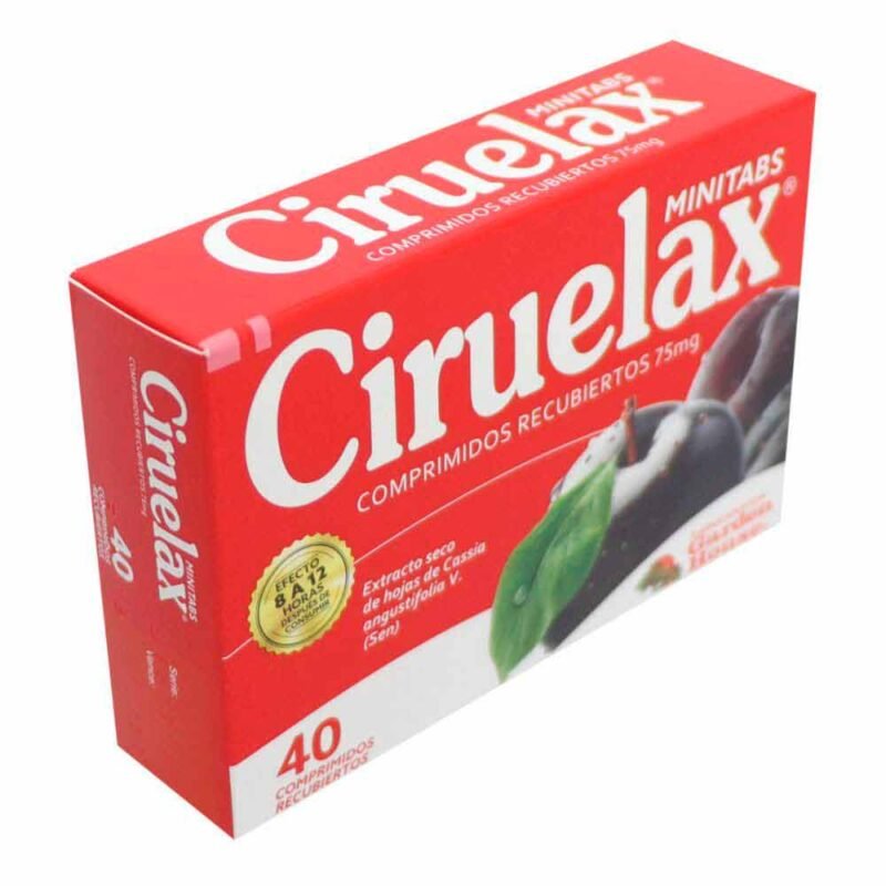 CIRUELAX MINITABS CAJA X 40 COMPRIMIDOS (MEGALABS)