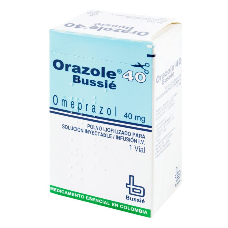 ORAZOLE 40 MG CAJA X 1 AMPOLLA (BUSSIE)