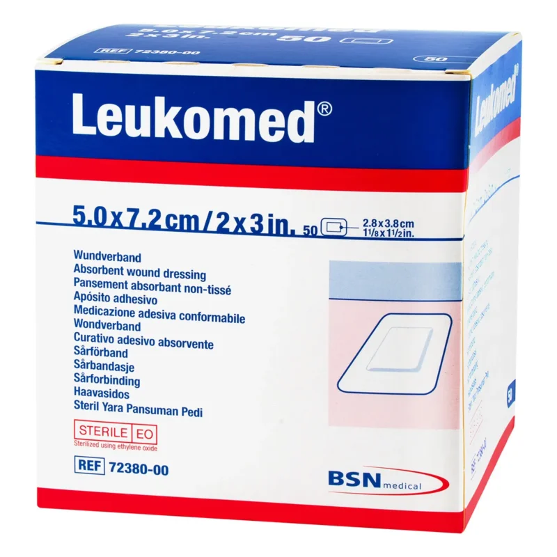 LEUKOMED APOSITO  7.2 X 5 CM (BSN MEDICAL)  CAJA X 50 UNIDADES