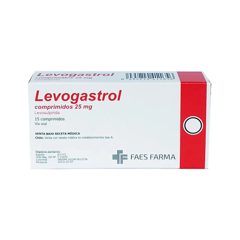 LEVOGASTROL 25 MG (FAES FARMA)  CAJA X 15 TBL