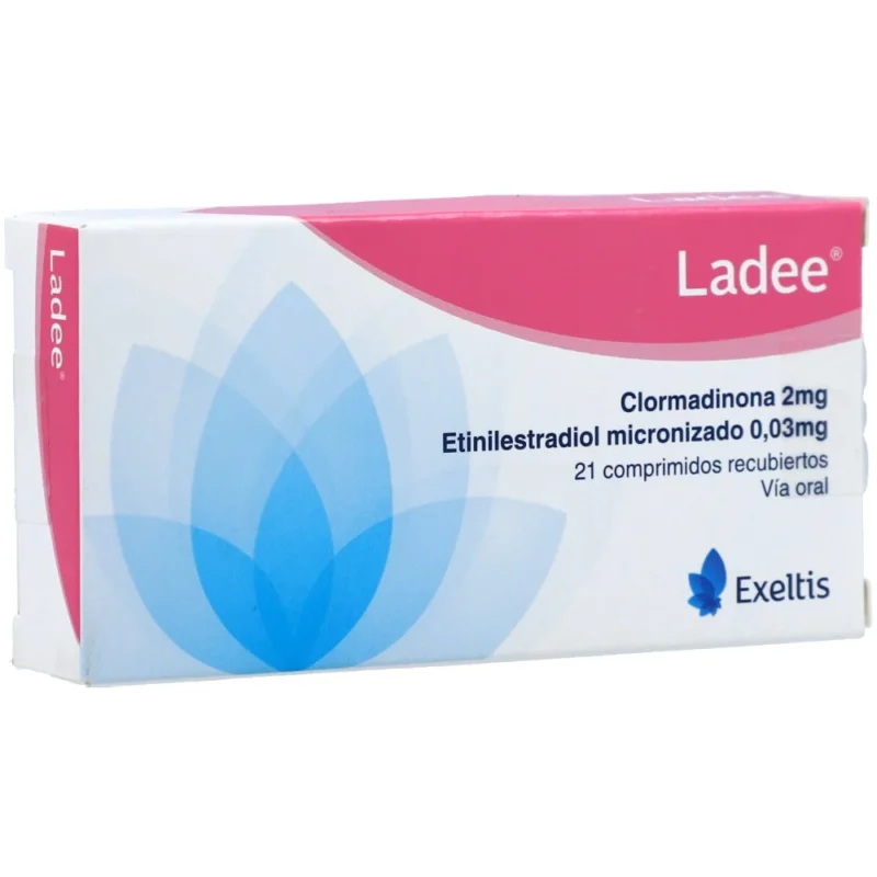 LADEE 2/0.03MG (CLORMADIN/ETINILEST) (EXELTIS) X 21 TABLETAS
