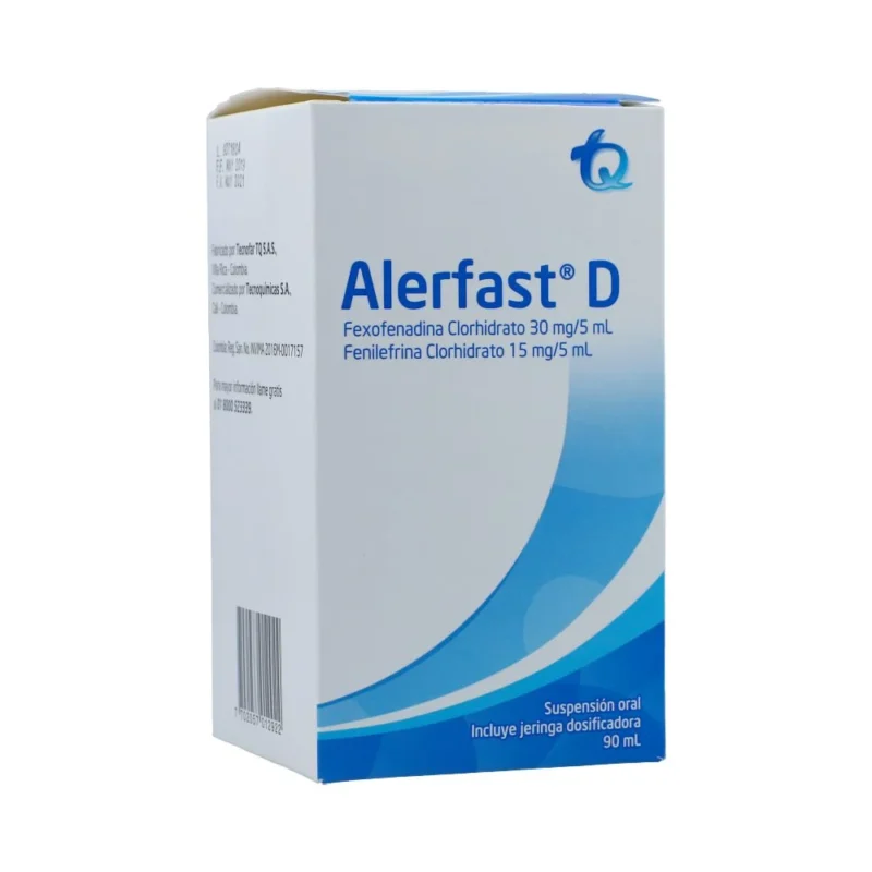 ALERFAST D SUSPENSION FRASCO X 90 ML (TECNOQUIMICAS)
