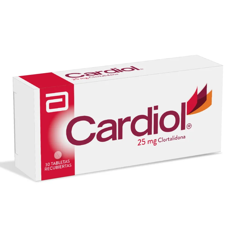 CARDIOL 25 MG CAJA X 30 TABLETAS (ABBOTT)