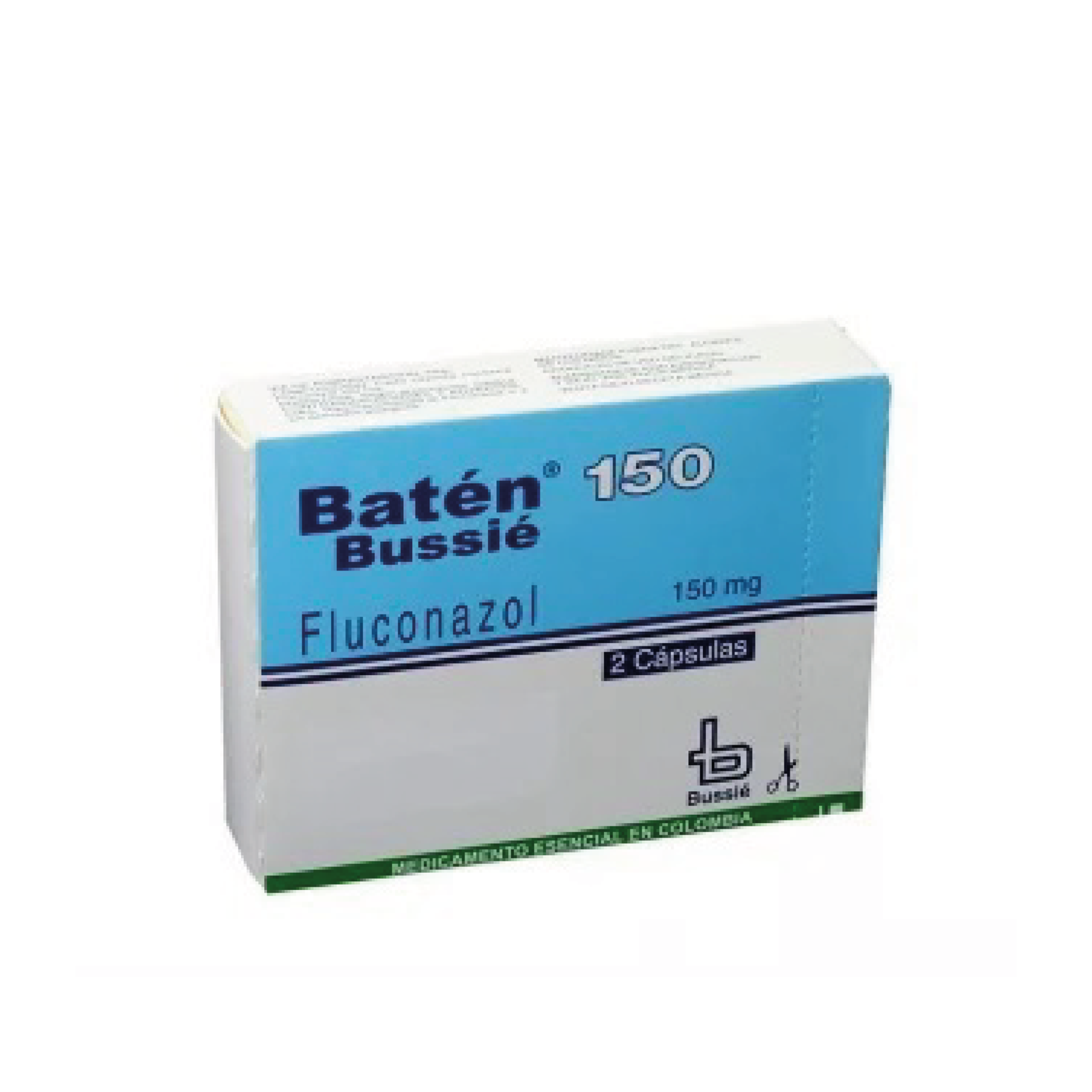 BATEN 150 MG CAJA X 2 CAPSULAS (BUSSIE) - Droguería Ética