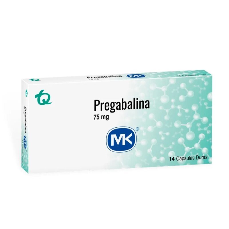 PREGABALINA 75 MG CAJA X 14 CAPSULAS (MK)