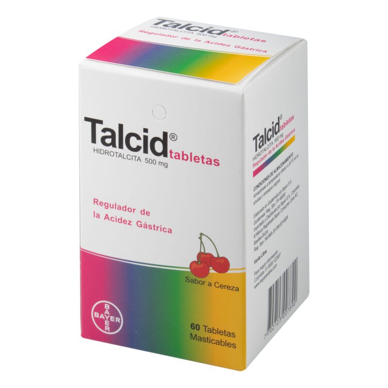 TALCID CAJA X 60 TABLETAS (BAYER)