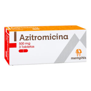 AZITROMICINA 500 MG CAJA X 3 TABLETAS (MEMPHIS)