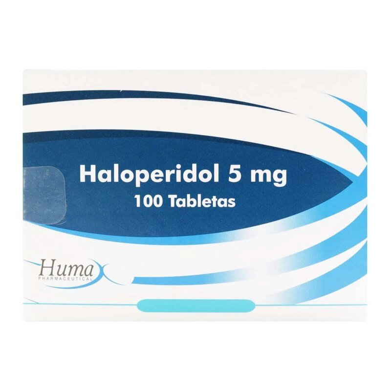 HALOPERIDOL 5 MG CAJA X 100 TABLETAS (HUMAX)