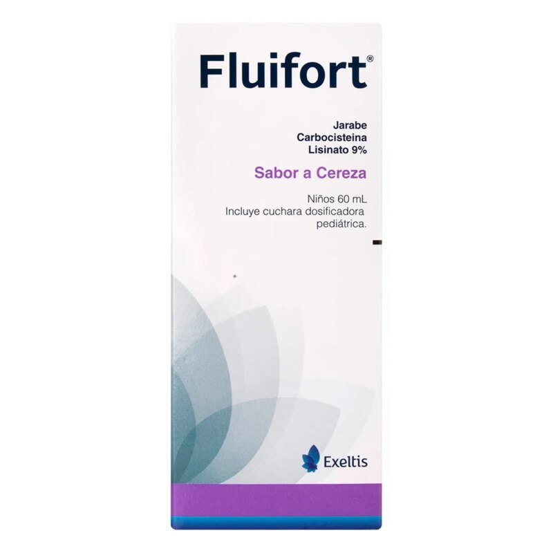 FLUIFORT JARABE PEDIATRICO FRASCO X 60 ML (EXELTIS)
