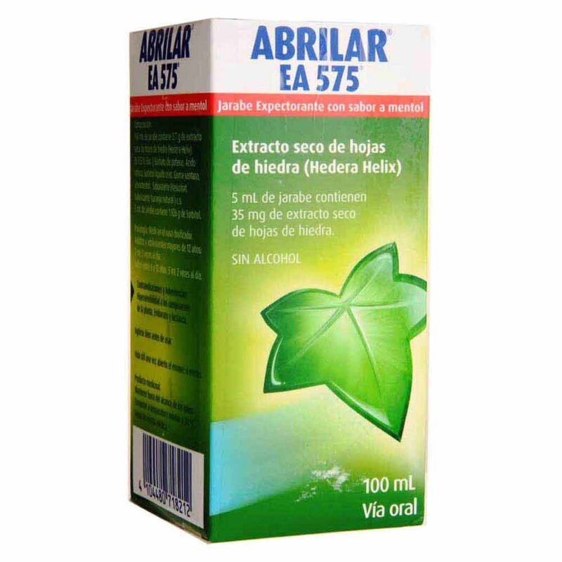 ABRILAR EA 575 ORIGINAL HEDERA HELIX JARABE FRASCO X 100 ML (MEGALABS)
