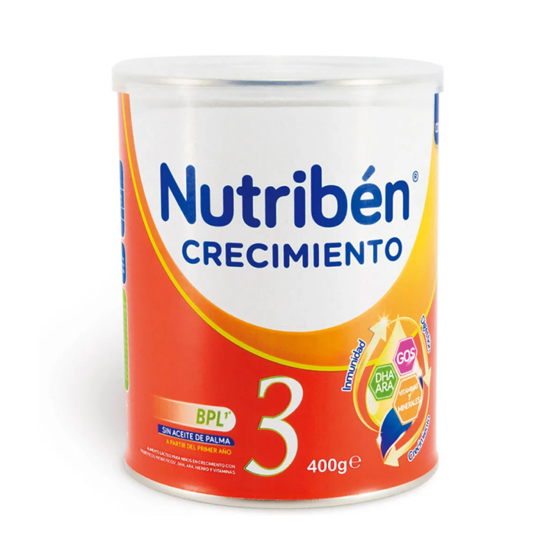 NUTRIBEN CRECIMIENTO 3 LATA X 400 GR (NOVAMED)