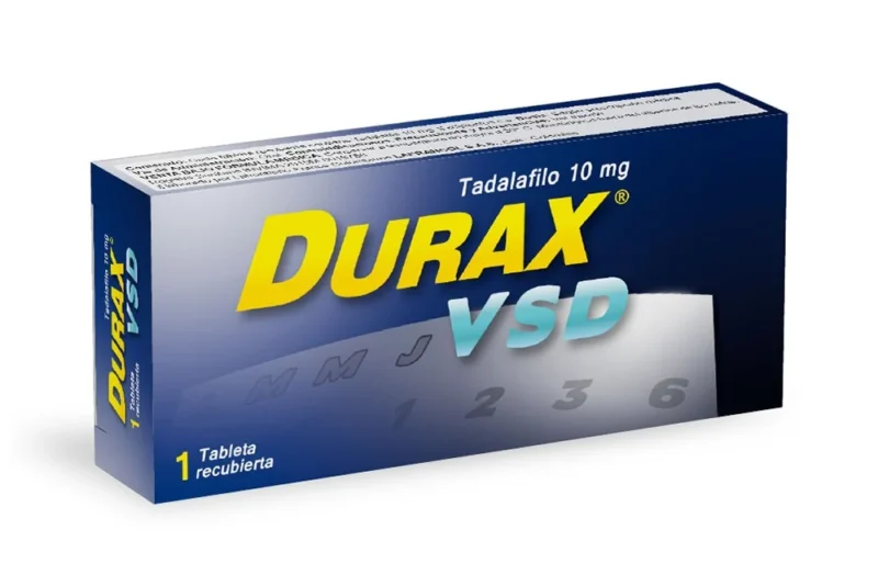 DURAX VSD 10 MG (TADALAFILO)(ABBOTT)  X 1 TAB