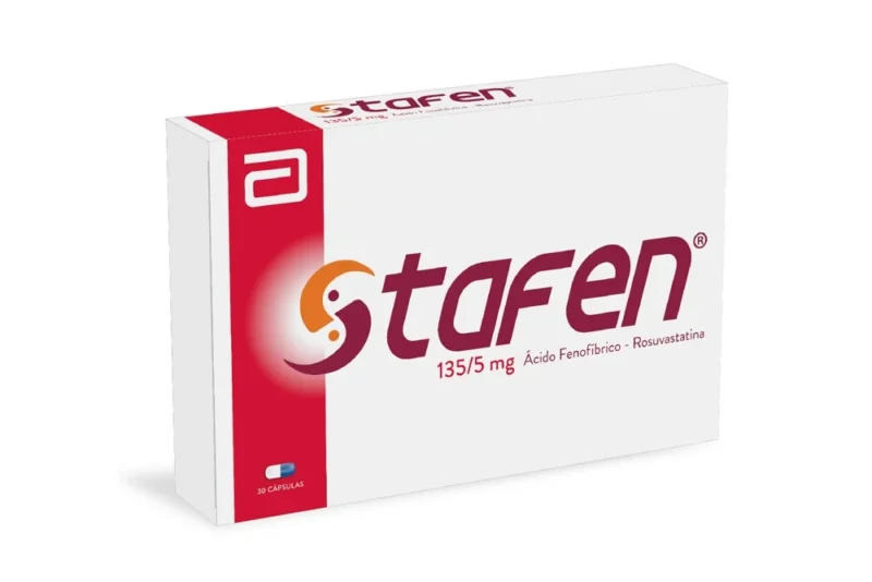STAFEN 135/5 MG (A FENOFIB+ROSUVA) (ABBOTT) X 30