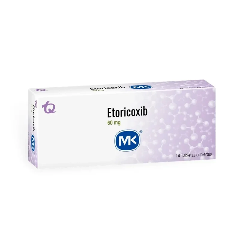 ETORICOXIB 60 MG CAJA X 14 TABLETAS (MK)
