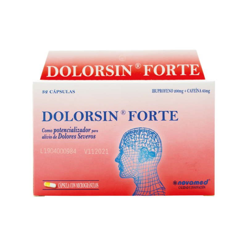 DOLORSIN FORTE 200 MG  CAJA X 32 CAPSULAS (NOVAMED)