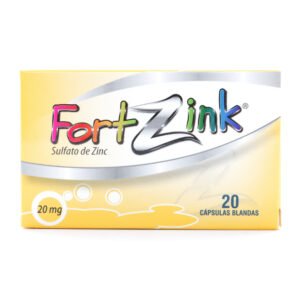 FORTZINK 20 MG CAJA X 20 CAPSULAS (PROCAPS)