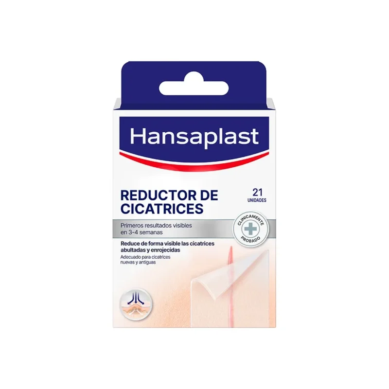PARCHE REDUCTOR DE CICATRICES HANSAPLAST CAJA X 21 PARCHES (BDF)