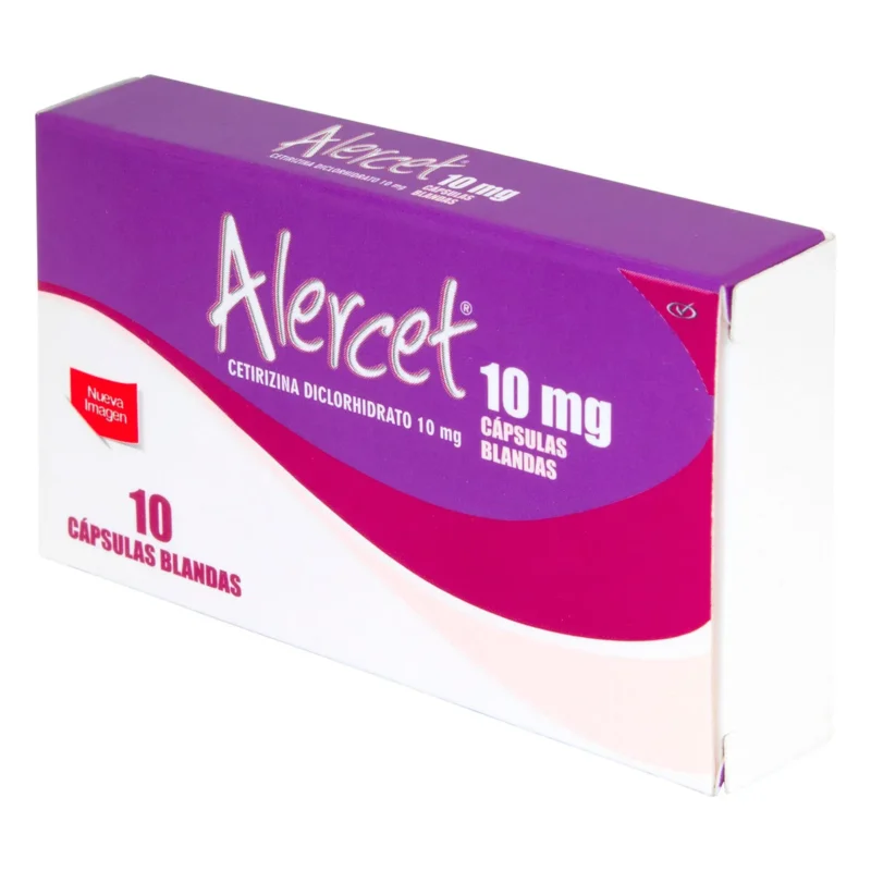 ALERCET 10 MG CAJA X 10 TABLETAS (PROCAPS)