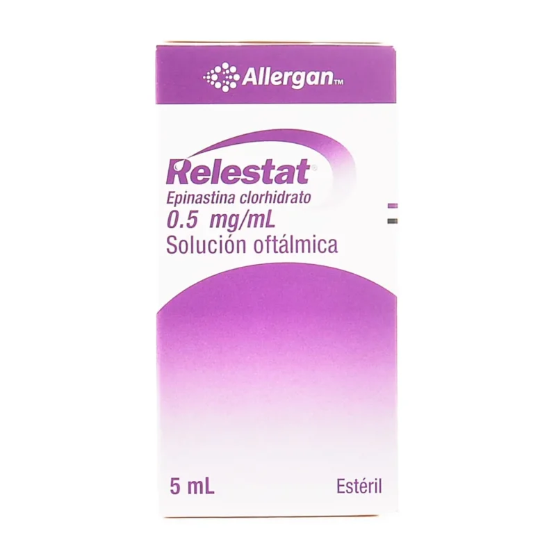 RELESTAT 0.5 MG (ALLERGAN)SOL OFTALMICA X 5 ML