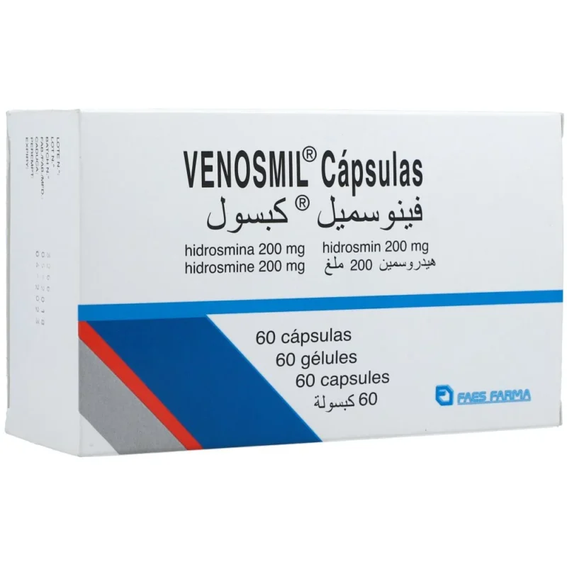VENOSMIL 200 MG CAJA X 60 CAPSULAS (FAES FARMA)
