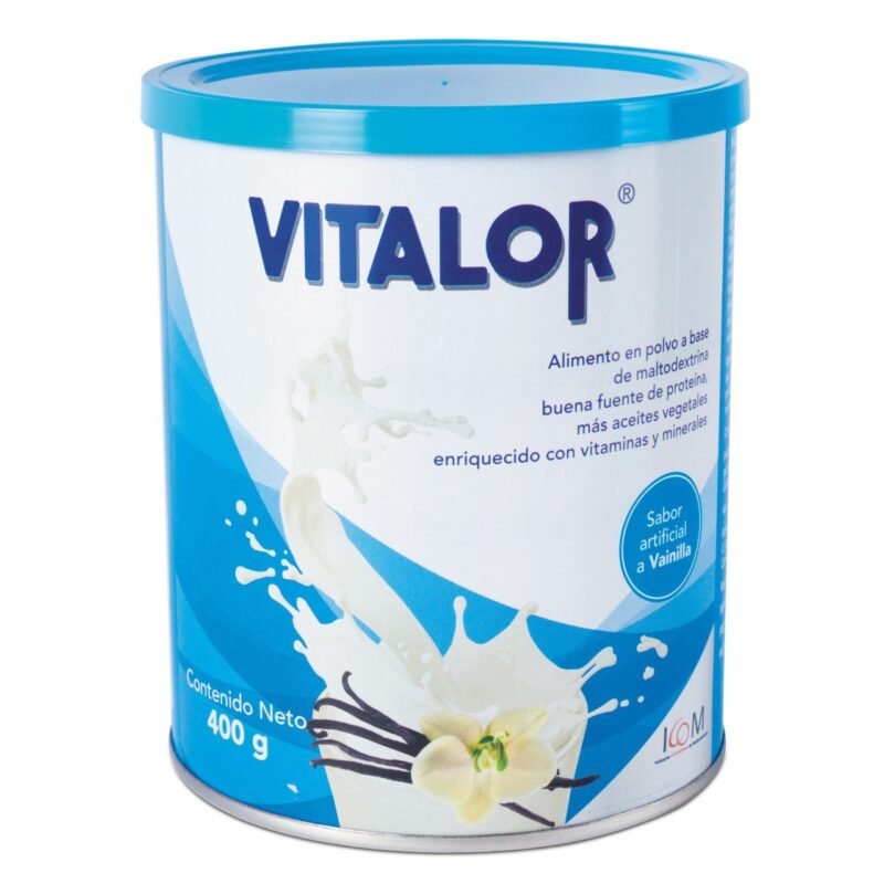VITALOR POLVO VAINILLA LATA X 400 GR (ICOM)
