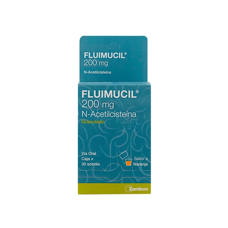 FLUIMUCIL 200 MG CAJA X 30 SOBRES (ZAMBON)