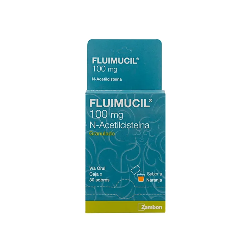 FLUIMUCIL 100 MG CAJA X 30 SOBRES (ZAMBON)