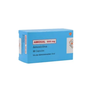 AMOXAL 500 MG CAJA X 30 CAPSULAS (GLAXO)