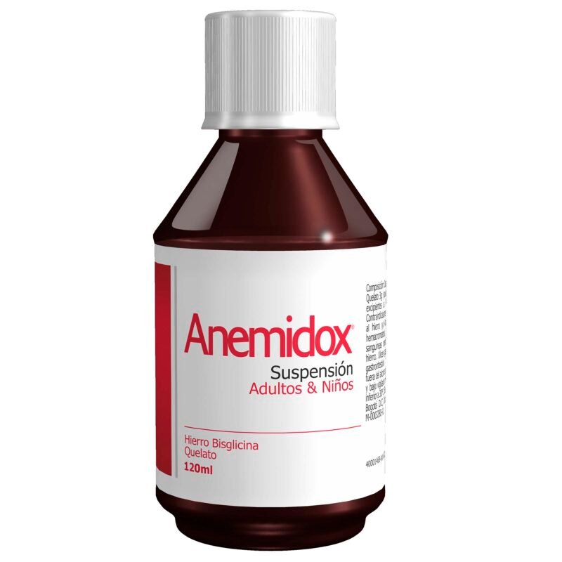 ANEMIDOX SUSPENSION FRASCO X 120 ML (PROCTER)