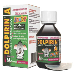 DOLPIRIN A JUNIOR JARABE FRASCO X 120 ML (BIOCHEM)